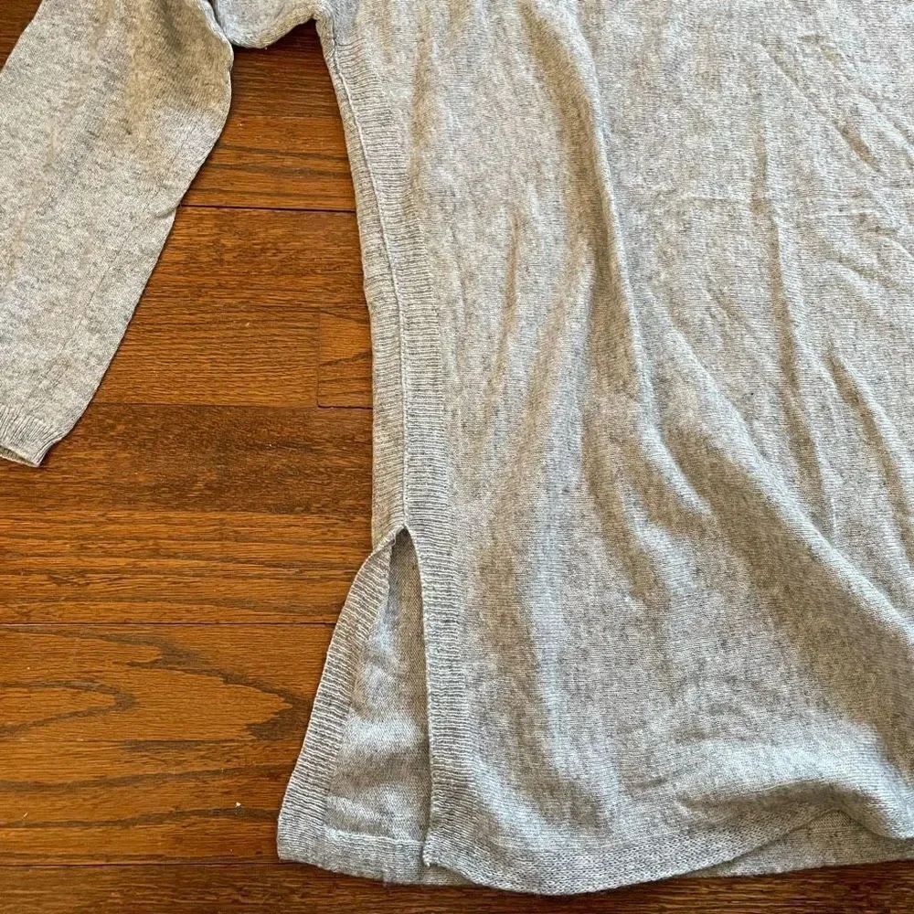 Benedetta B. Gray Wool Cashmere Blend Sweater